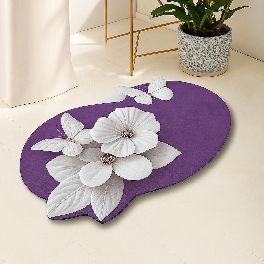3D FLOWER MAT